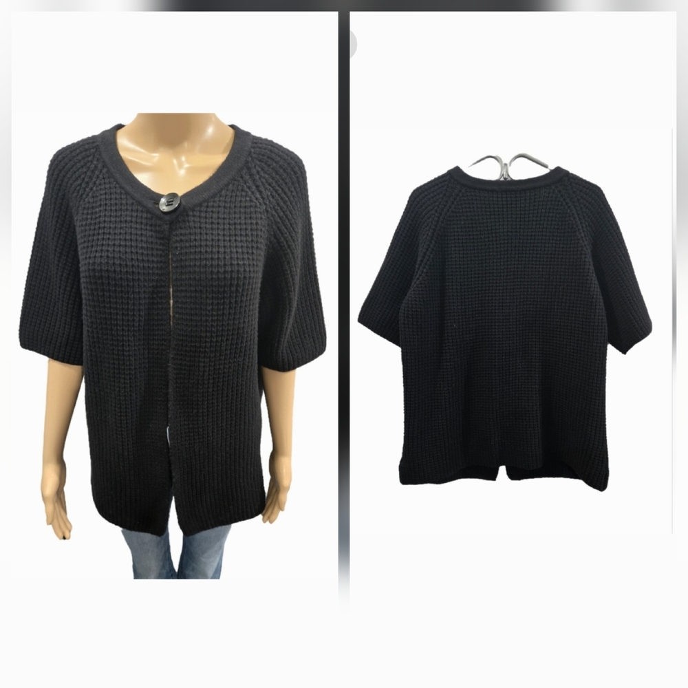 Luxury Designer Agnona Wool/Cashmere Cardigan Size L/XL - Picture 7 of 10